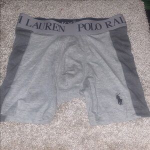 Polo by Ralph Lauren Two-Tone Gray Boxer Briefs